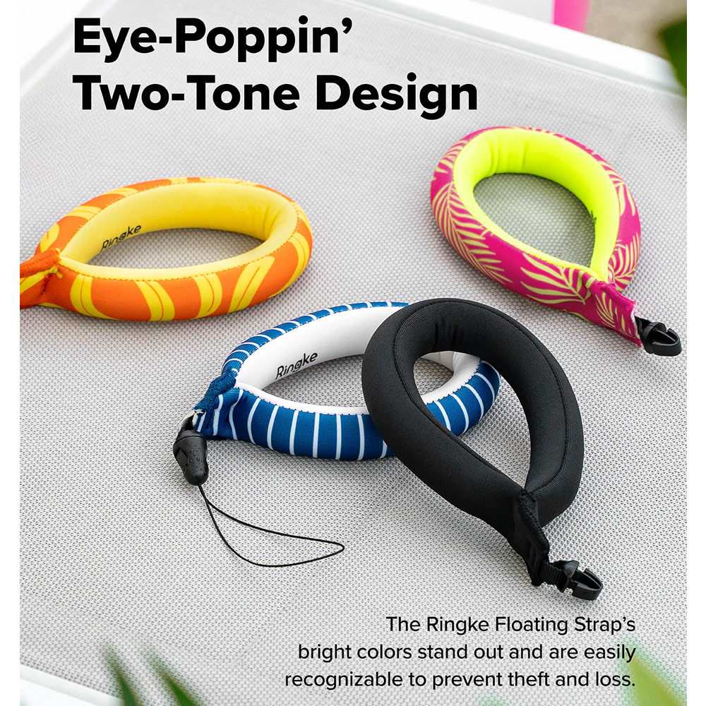Picture of Ringke Your device will stay floating with our Ringke Floating Strap (Banana)