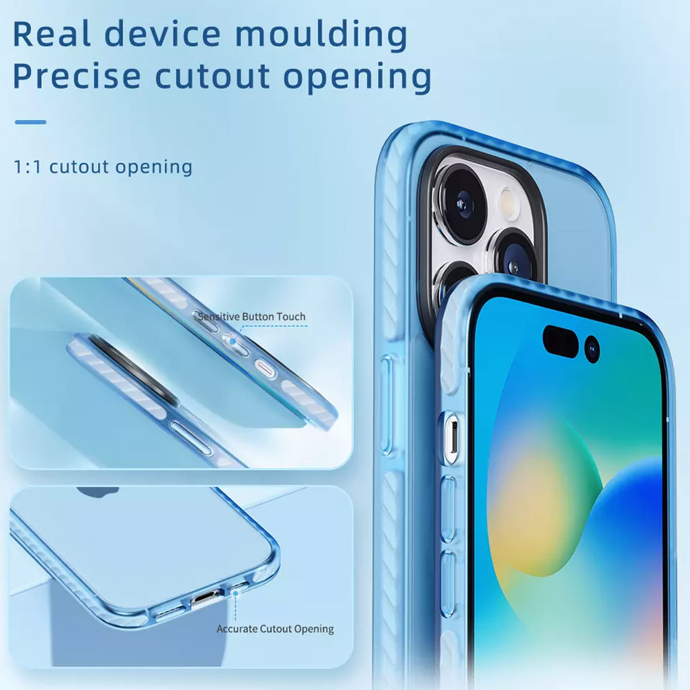 Picture of Apple iPhone 14 Pro Max 6.7 Case | Rock Armor Shield Thin Matte Anti Finger Print Drop Protection Case For for iPhone 14 Pro Max 6.7 (Black)