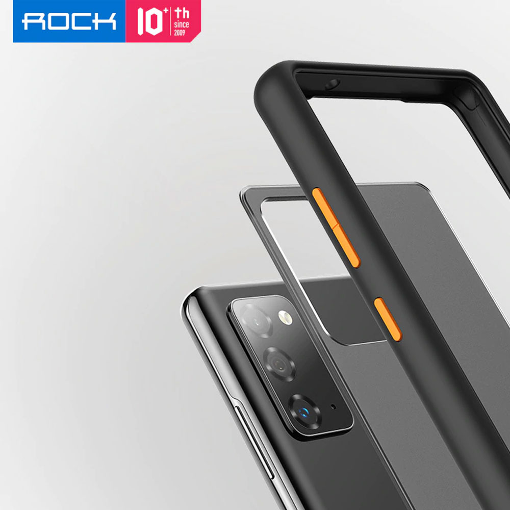 Picture of Samsung Galaxy Note 20 Ultra Case | Rock Guard Pro Series Drop Protection Case for Samsung Galaxy Note 20 Ultra 6.9 (Matte Black)