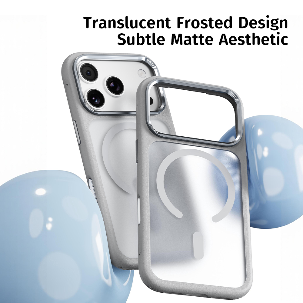 Picture of Apple iPhone 18 Pro Max Case | ROCK Guard Touch Series Magnetic Protection Case for iPhone 18 Pro Max (Black)