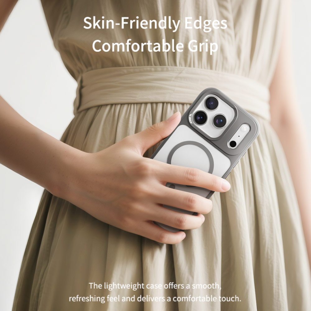 Picture of Apple iPhone 17 Pro 6.3 Case | Rock Guard Transparent Magnetic Anti Drop Protection Case for iPhone 17 Pro 6.3 (Black)