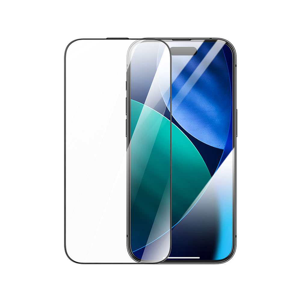 Picture of Apple iPhone 17 6.3 | Rock Clear HD Full Coverage Tempered Glass for iPhone 17 Pro 6.3 17 6.3 (Clear)