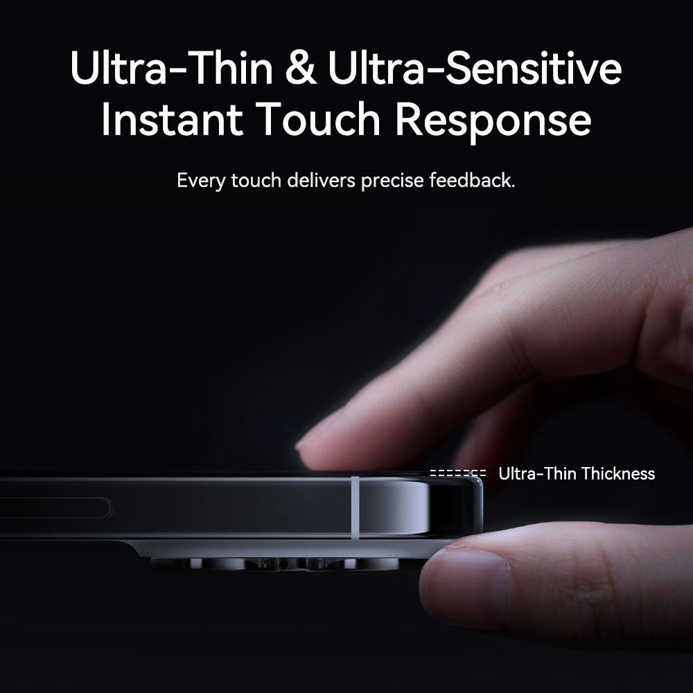 Picture of Apple iPhone 17 6.3 | Rock Anti Peep HD Full Coverage Tempered Glass for iPhone 17 Pro | 17 6.3 (Privacy)