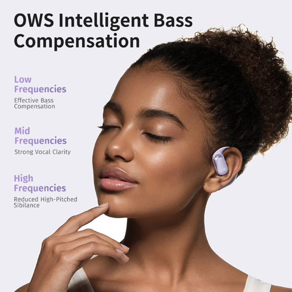 Picture of Rock X911 OWS Bluetooth Earphones Open Ear Comfort Hook Design Earphone Music Call Noise Cancellation (Gold Shin Chan)