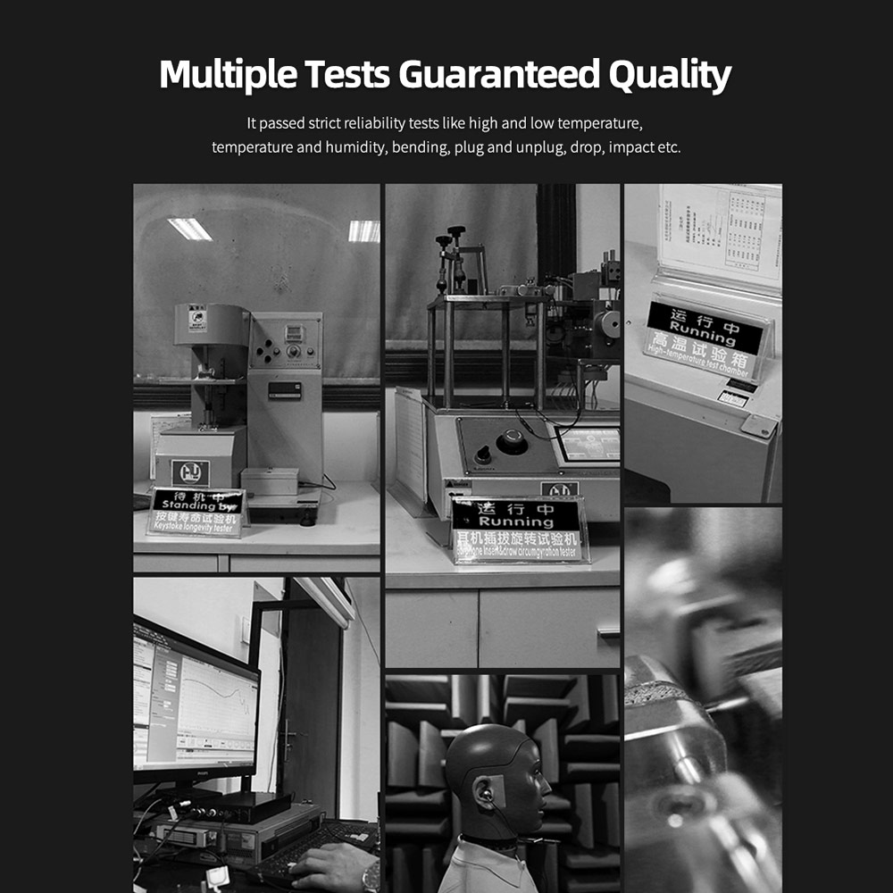 Picture of Rock Space C1 Type C Quality DAC Stereo Earphone Wired Type C Earphone (Black)