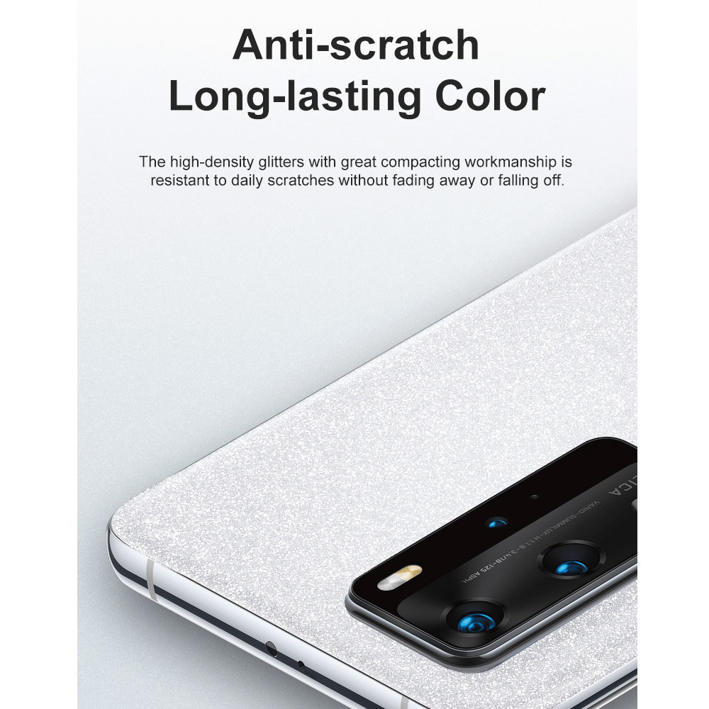 Picture of Apple iPhone 11 6.1  | Rock Space Custom Made for All Phone Model Bling Bling Series Back Film Protector Sticker for Any Phone Model (Luxury Gold)