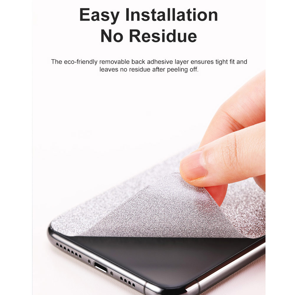 Picture of Apple iPhone 11 6.1  | Rock Space Custom Made for All Phone Model Bling Bling Series Back Film Protector Sticker for Any Phone Model (Luxury Gold)