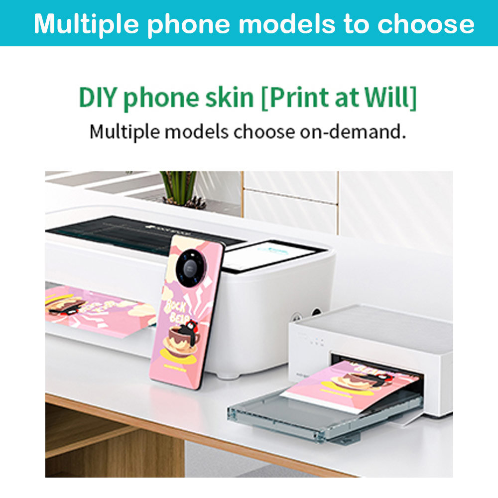 Picture of Rock Space DIY 自定 定制 设计 手机背膜 贴纸 DIY Customize High Quality Print Phone Skin Sticker for Multiple Phone Model with Multiple Photo Images Gallery or with Own Phone Text (Pattern Abstract)