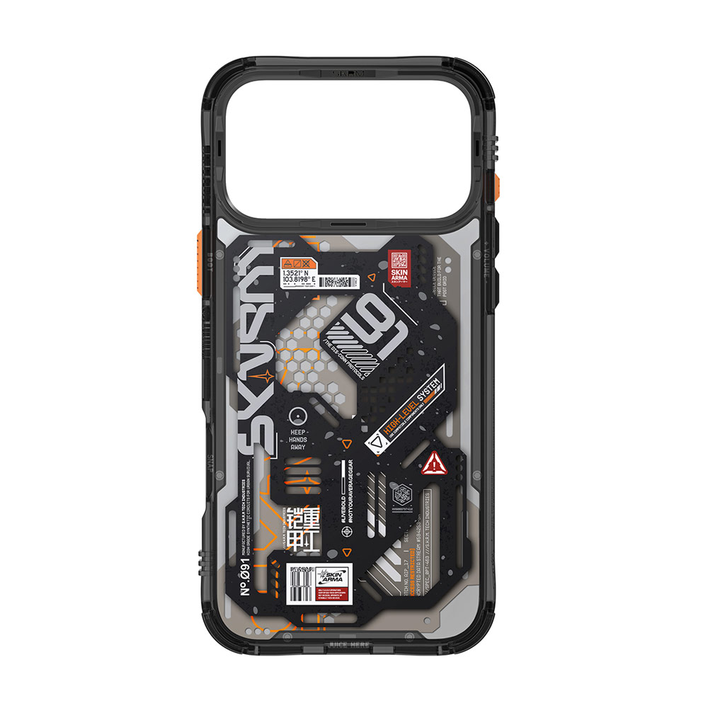 Picture of Apple iPhone 17 Pro 6.3 Case | Skinarma Spectra Magcharge Drop Protection Case for iPhone 17 Pro 6.3 (Black)