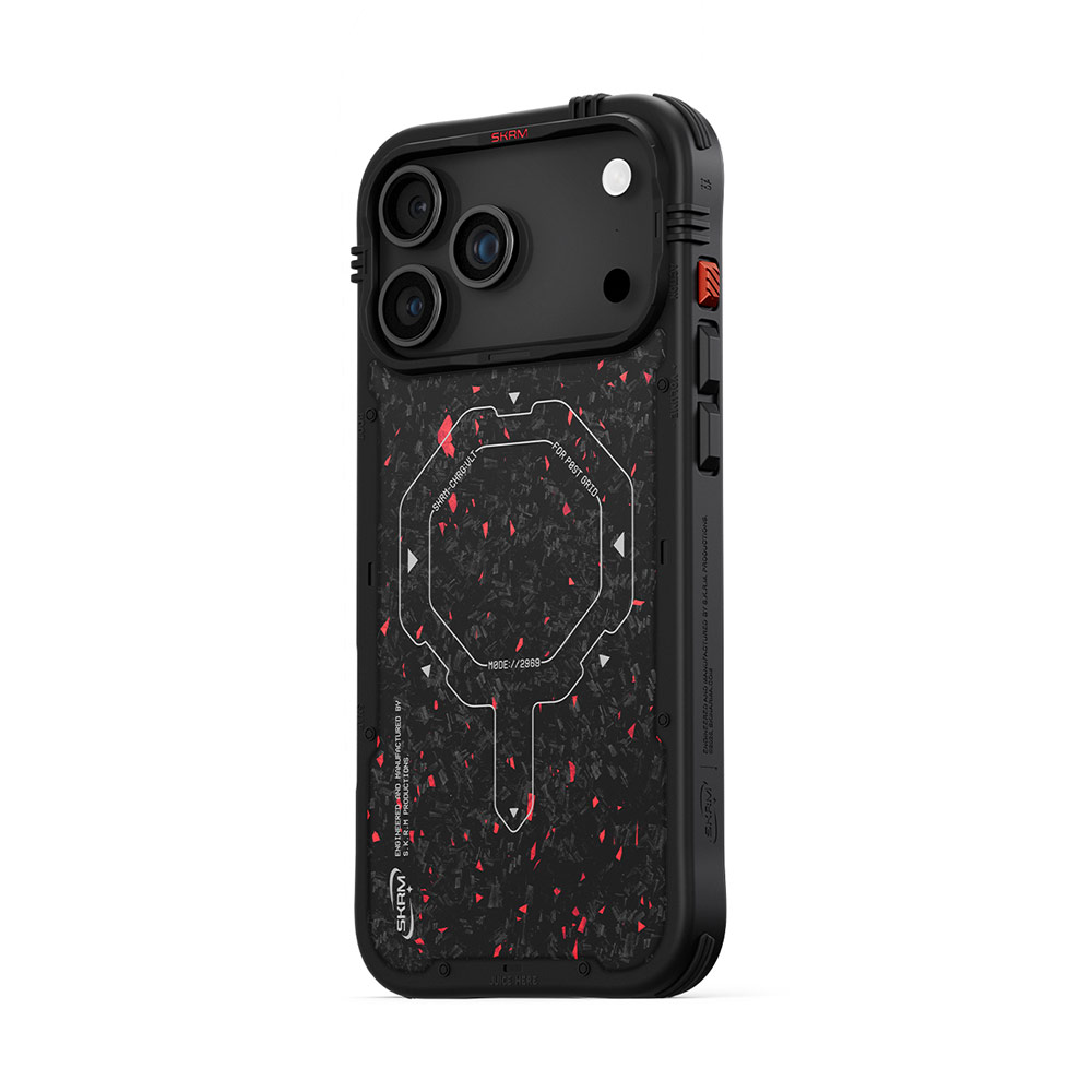 Picture of Apple iPhone 17 Pro Max 6.9 Case | Skinarma Vector Magcharge Ultra Drop Protection Case for iPhone 17 Pro Max 6.9 (Black)