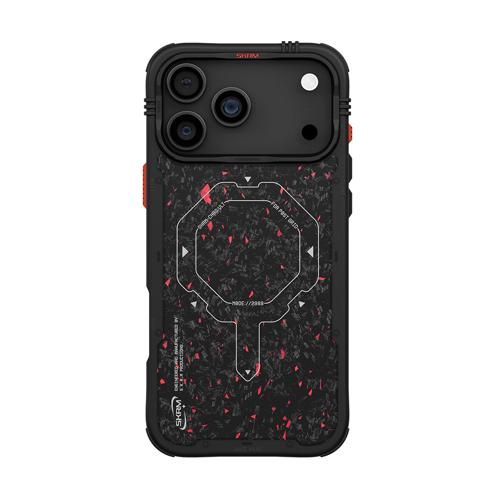 Picture of Apple iPhone 17 Pro Max 6.9 Case | Skinarma Vector Magcharge Ultra Drop Protection Case for iPhone 17 Pro Max 6.9 (Black)