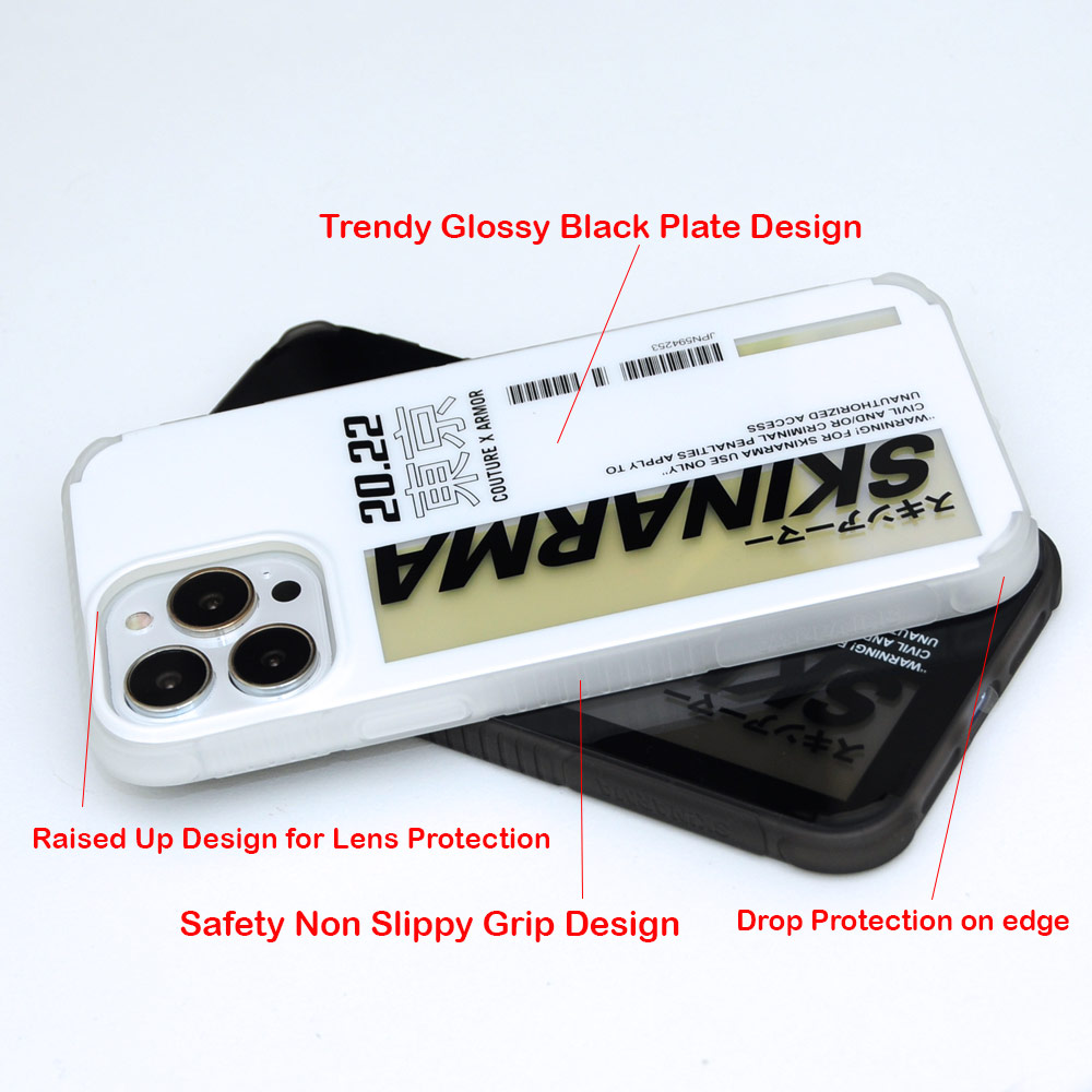 Picture of Apple iPhone 13 Pro Max 6.7 Case | Skinarma Garusu Series Drop Protection Case for Apple iPhone 13 Pro Max 6.7 (White)