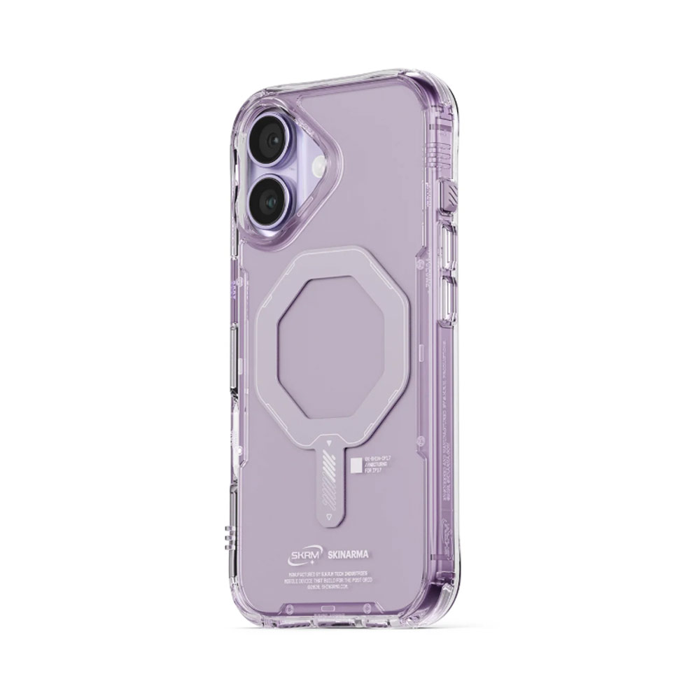 Picture of Apple iPhone 17 6.3 Case | Skinarma Saido Magcharge Drop Protection Case for iPhone 17 6.3 (Lilac)