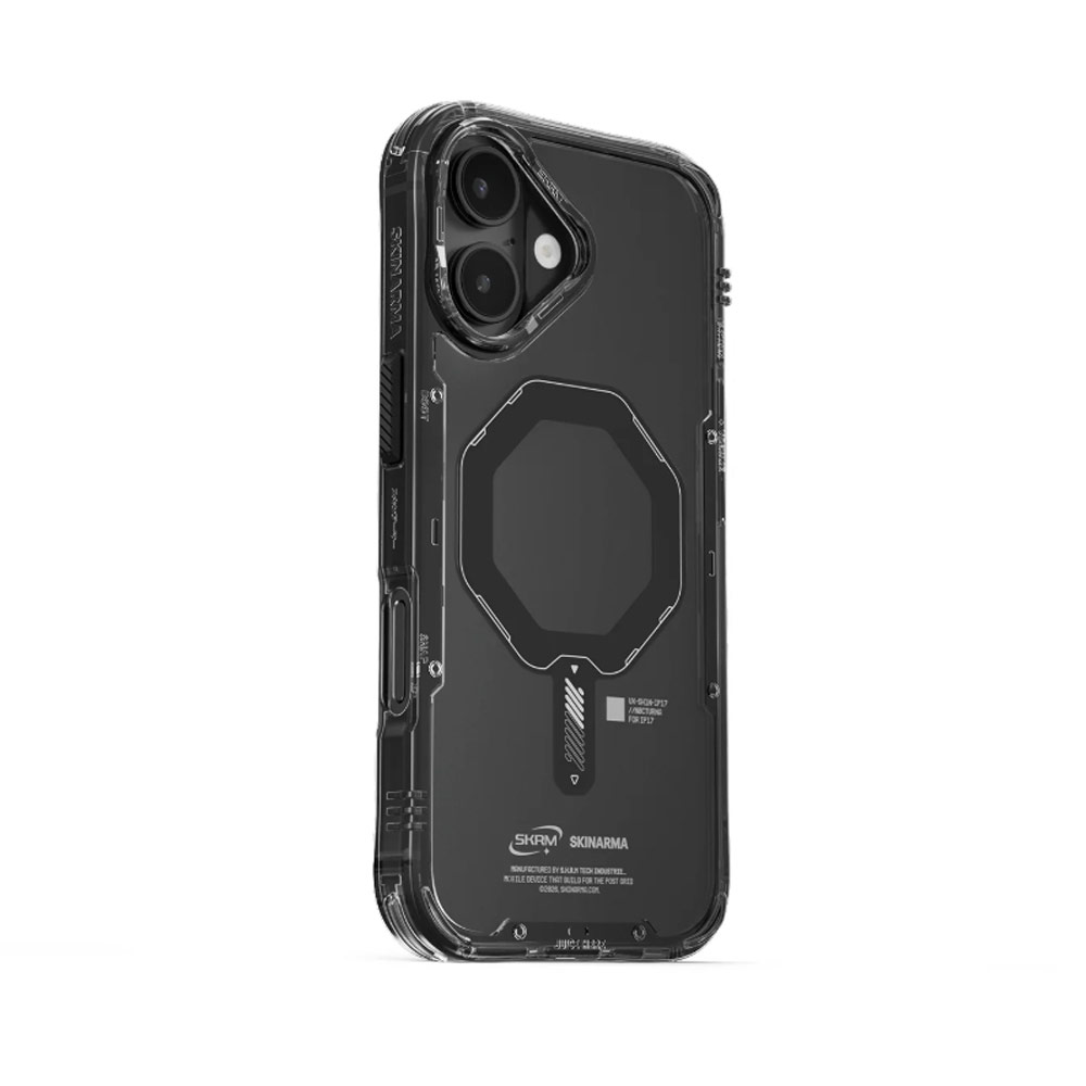 Picture of Apple iPhone 17 6.3 Case | Skinarma Saido Magcharge Drop Protection Case for iPhone 17 6.3 (Black)