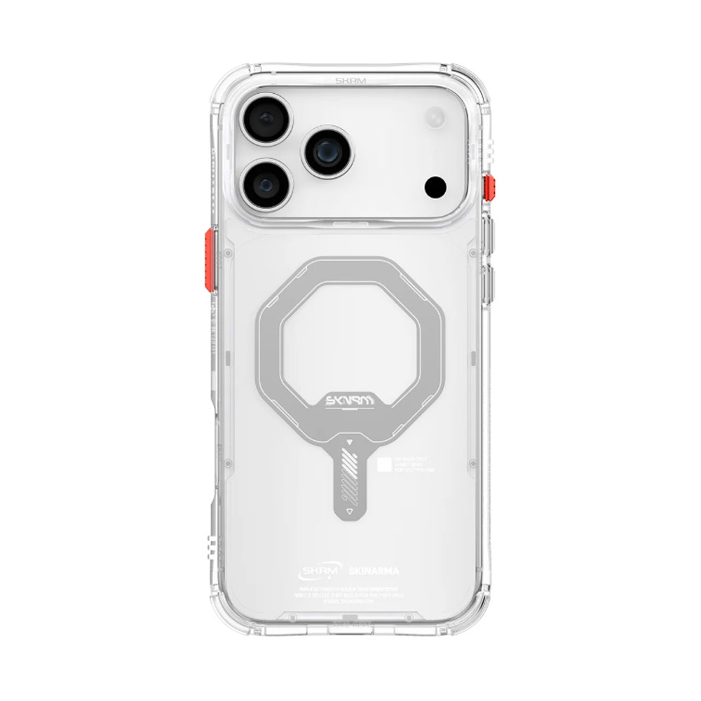Picture of Apple iPhone 17 Pro 6.3 Case | Skinarma Saido Magcharge Drop Protection Case for iPhone 17 Pro 6.3 (Clear)