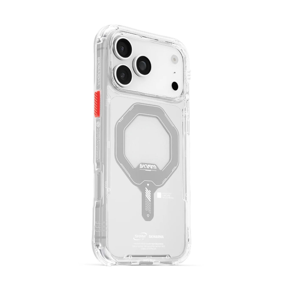Picture of Apple iPhone 17 Pro 6.3 Case | Skinarma Saido Magcharge Drop Protection Case for iPhone 17 Pro 6.3 (Clear)