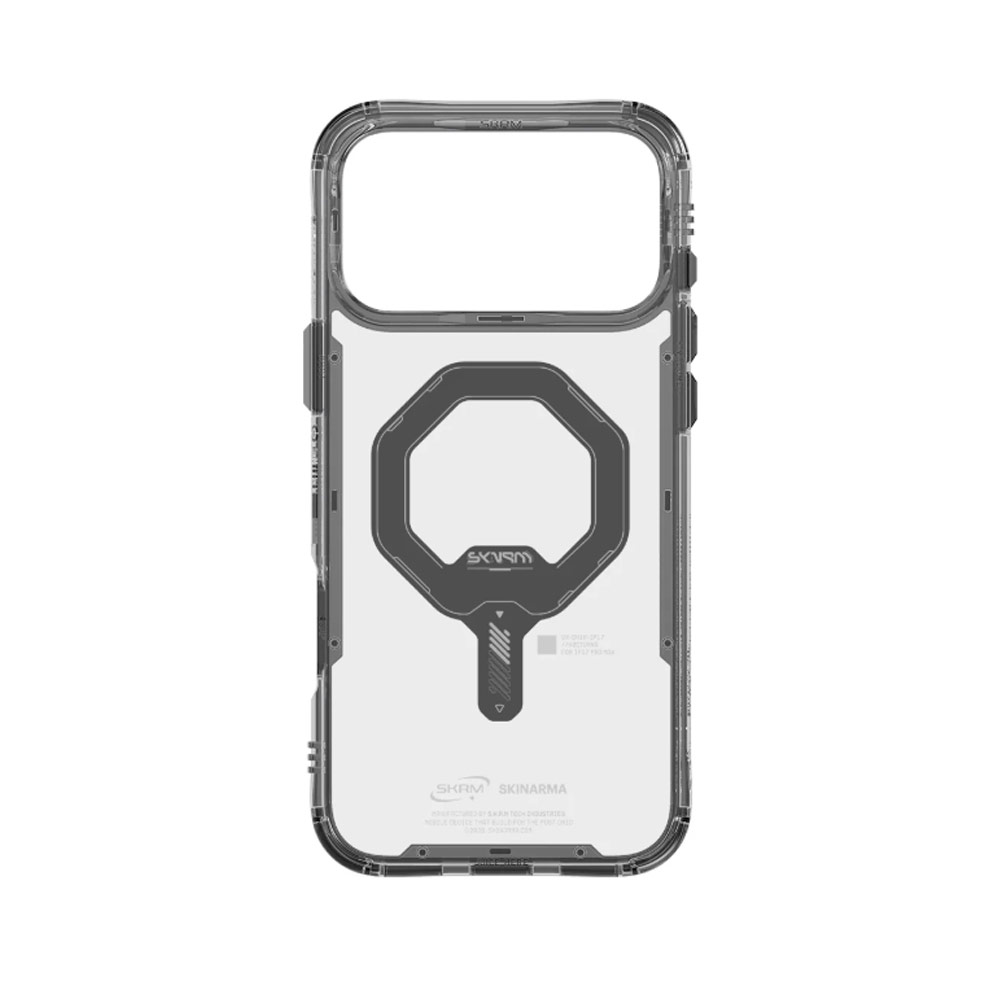Picture of Apple iPhone 17 Pro 6.3 Case | Skinarma Saido Magcharge Drop Protection Case for iPhone 17 Pro 6.3 (Graphite)