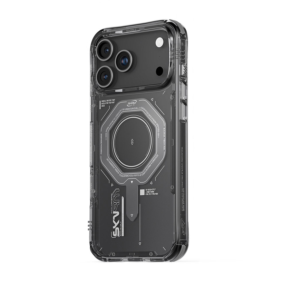 Picture of Apple iPhone 17 Pro 6.3 Case | Skinarma Magma Magcharge Drop Protection Case for iPhone 17 Pro 6.3 (Graphite)