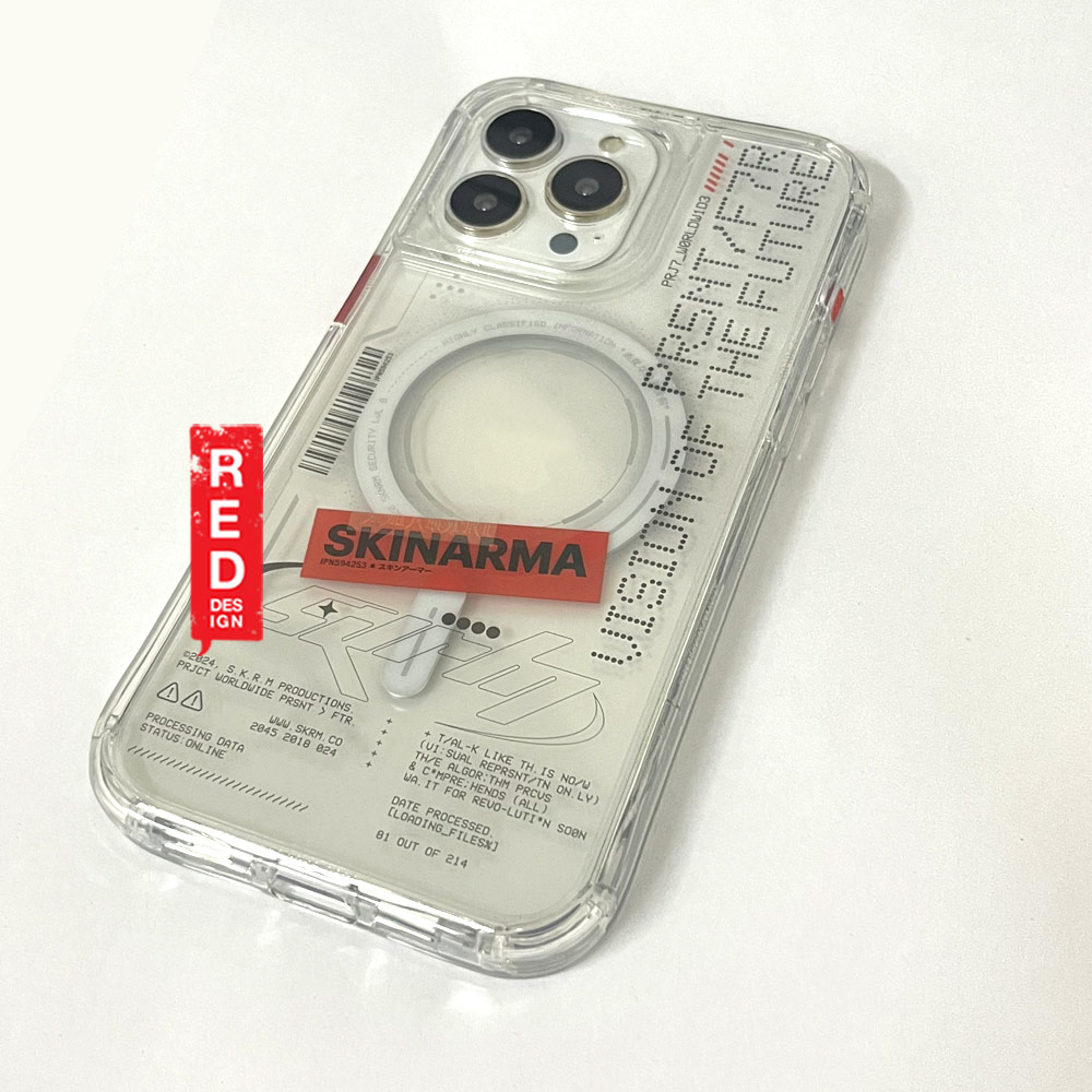 Picture of Apple iPhone 15 Pro Max 6.7 Case | Skinarma Orion Magsafe Compatible Drop Protection Case for iPhone 15 Pro Max 6.7 (Clear)