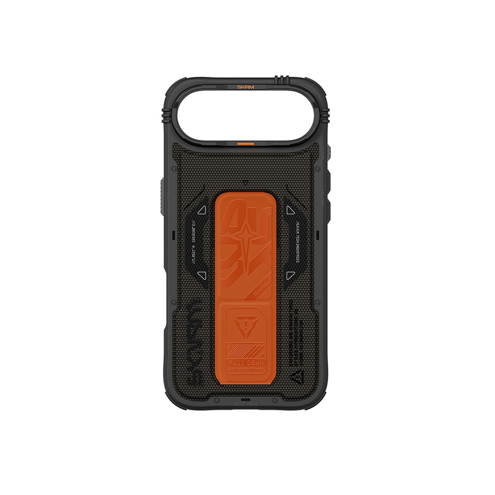 Picture of Apple iPhone Air 6.5 Case | Skinarma Phantom Magcharge Grip Stand Droop Protection Case for iPhone 17 Air 6.5 (Olive)