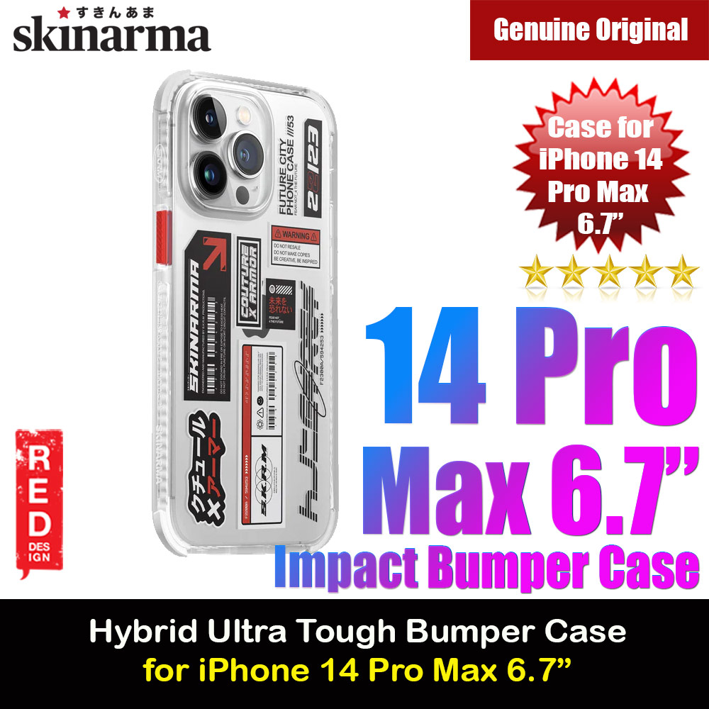 Picture of Skinarma Taito Hybrid Waveline Impact Bumper with Enhanced 4 Corners Drop Protection Case for iPhone 14 Pro Max 6.7 (Clear) Apple iPhone 14 Pro Max 6.7- Apple iPhone 14 Pro Max 6.7 Cases, Apple iPhone 14 Pro Max 6.7 Covers, iPad Cases and a wide selection of Apple iPhone 14 Pro Max 6.7 Accessories in Malaysia, Sabah, Sarawak and Singapore 