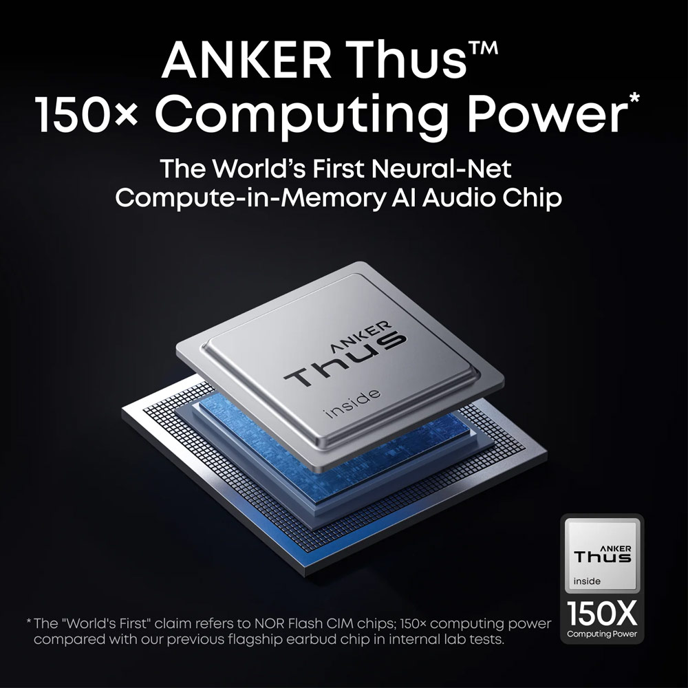 Picture of Soundcore by Anker Liberty 5 Pro Max ANC Wireless Earbuds Guinness World Records Clearest Clear Calls Adaptive Noise Cancelling LDAC Hi-Res Audio TWS Earbuds (Champagne Gold)