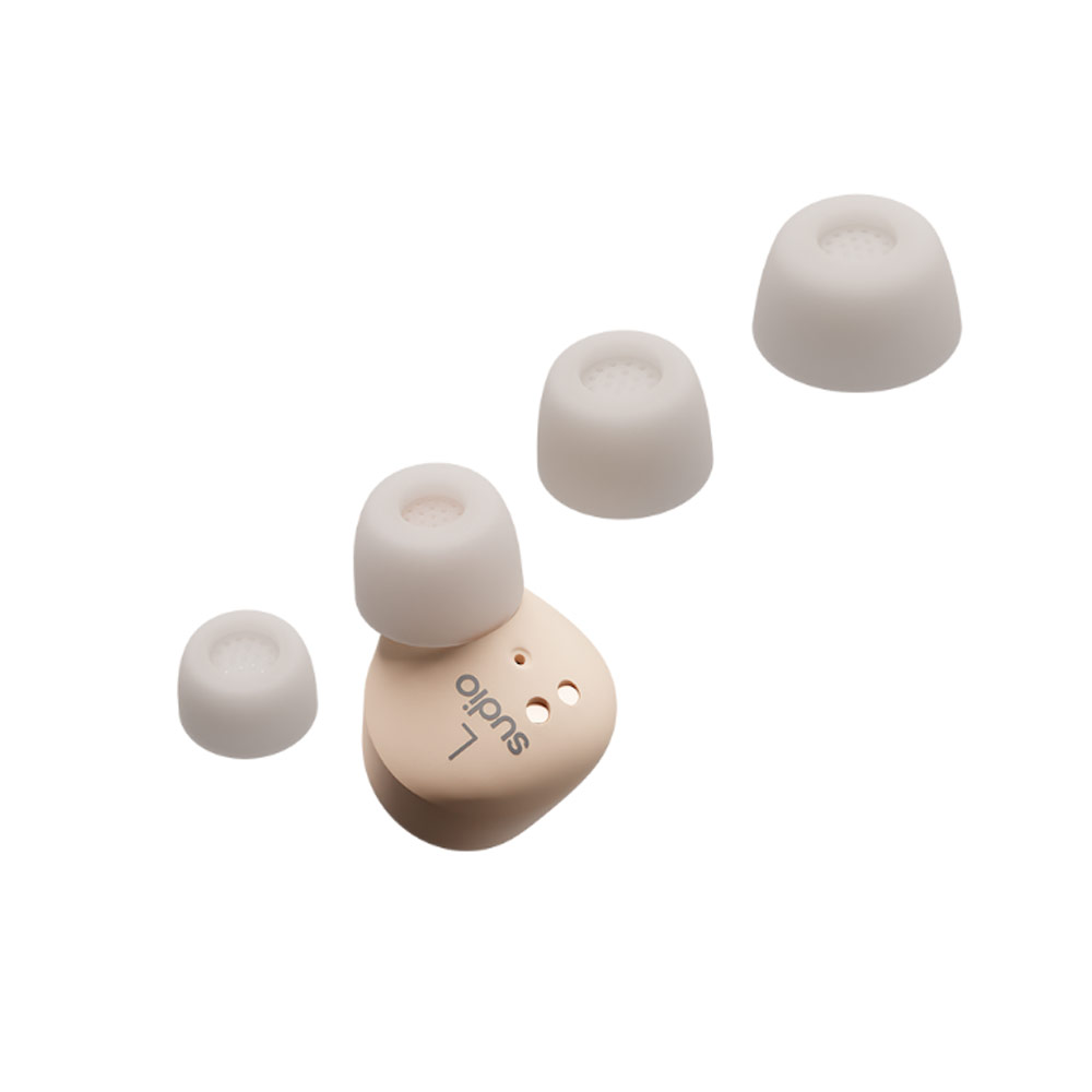 Picture of Samsung Galaxy Note 20 Ultra | Sudio T2 TWS True Wireless Bluetooth Earbuds Splash Proof Dual Microphone Clear Sound (Sand)