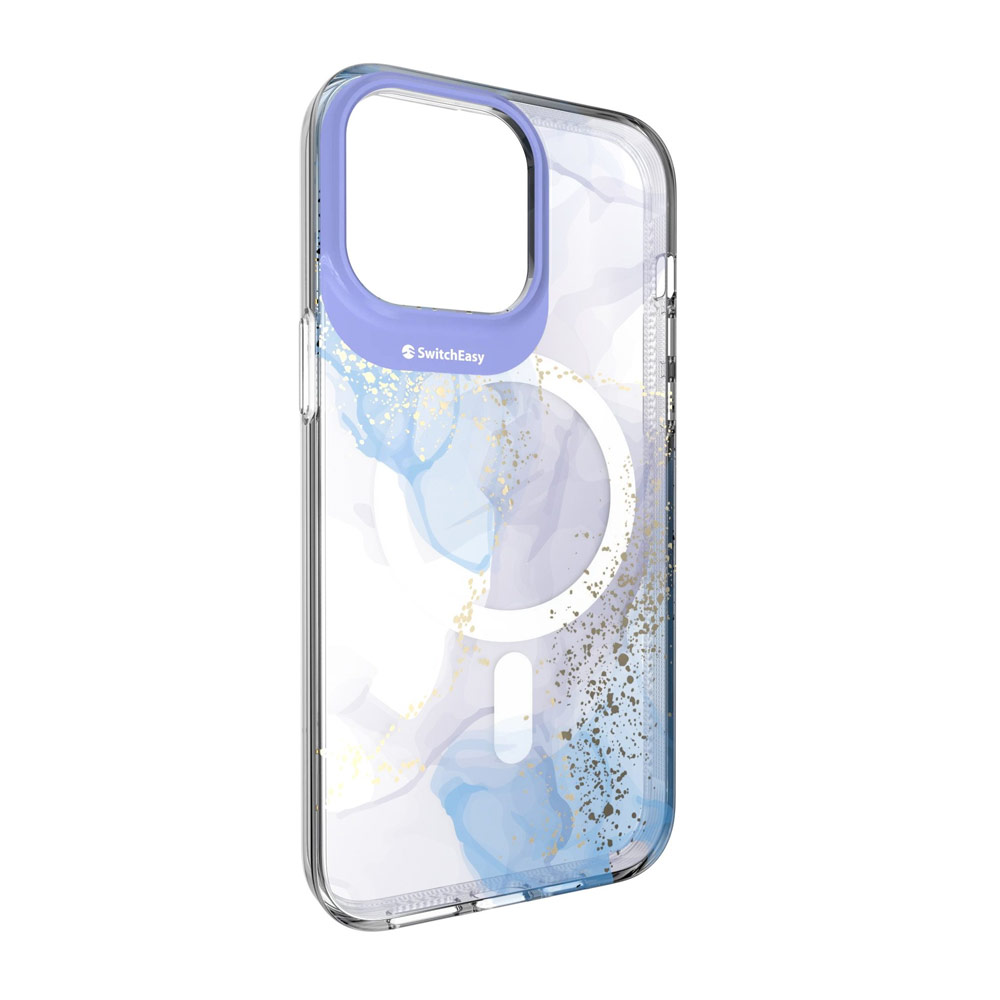 Picture of Apple iPhone 14 Pro Max 6.7 Case | Switcheasy Artist Double In Mold Decoration Fashionable Magsafe Compatible Case for Apple iPhone 14 Pro Max 6.7 (Veil)