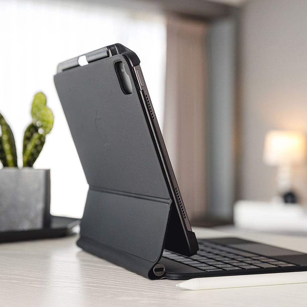 Picture of Apple iPad Air 10.9 2020 Case | Switcheasy Coverbuddy Back Cover Case Compatible with Magic Keyboard Smart Keybord Folio Smart Folio for Apple iPad Air 4 10.9 2020 Pro iPad Air 4th Gen 2020 (Black)