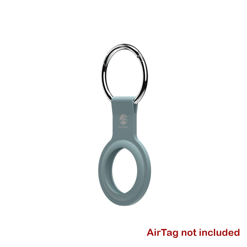Picture of Apple Air Tag  | Switcheasy Skin Silicone Keyring for Apple AirTag (Exquisite Blue)