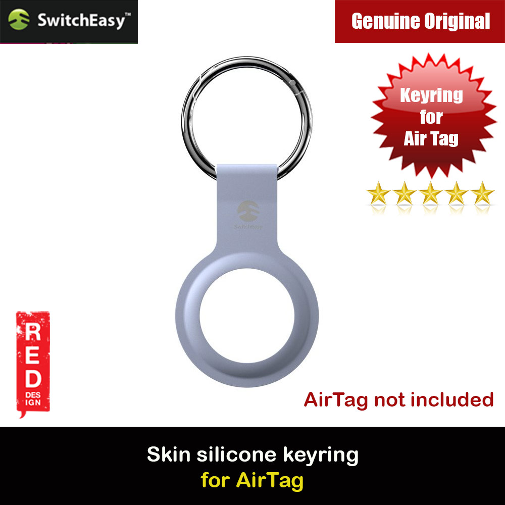 Picture of Switcheasy Skin Silicone Keyring for Apple AirTag (Lilac) Apple Air Tag- Apple Air Tag Cases, Apple Air Tag Covers, iPad Cases and a wide selection of Apple Air Tag Accessories in Malaysia, Sabah, Sarawak and Singapore 
