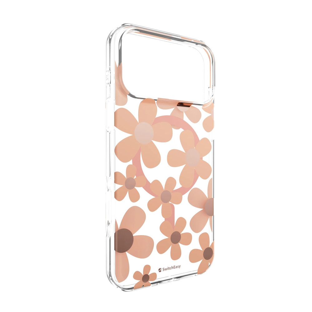 Picture of Apple iPhone 17 Pro 6.3 Case | Switcheasy FleurM M 3D Flower Fashionable Magsafe Compatible Case for iPhone 17 Pro 6.3 (Pink)