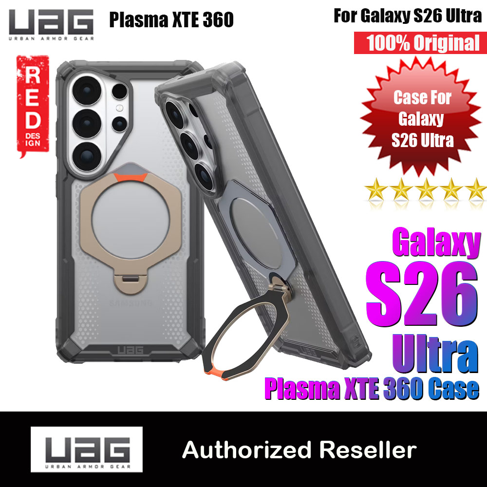 Picture of UAG Plasma XTE 360 Degree for Samsung Galaxy S26 Ultra Kickstand Drop Protection Case Case with Magnetic Charging Compatible (Ash) Samsung Galaxy S26 Ultra- Samsung Galaxy S26 Ultra Cases, Samsung Galaxy S26 Ultra Covers, iPad Cases and a wide selection of Samsung Galaxy S26 Ultra Accessories in Malaysia, Sabah, Sarawak and Singapore 