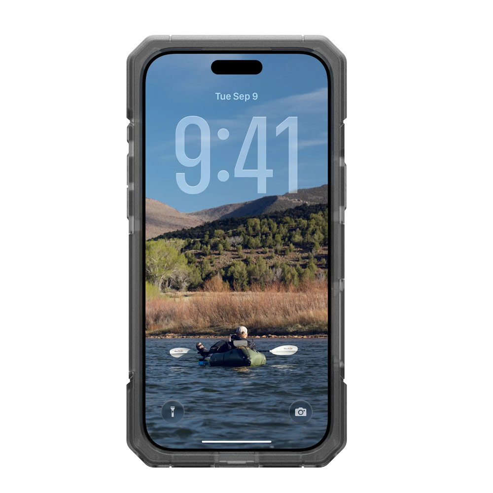 Picture of Apple iPhone 17 Pro Max 6.9 Case | UAG Trooper Magsafe Drop Proof Shock Absorbing Drop Protection Case for iPhone 17 Pro Max 6.9 (Ash)