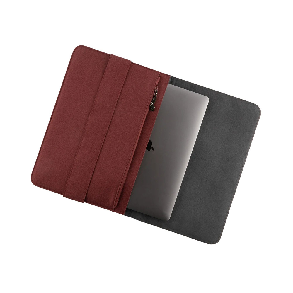 Picture of UAG [U] MOUVE Laptop Tablet Macbok Sleeve and Interior zipper pocket for pens small accessories for Laptop Macbook Tablet up to 16 inches (Aubergine)
