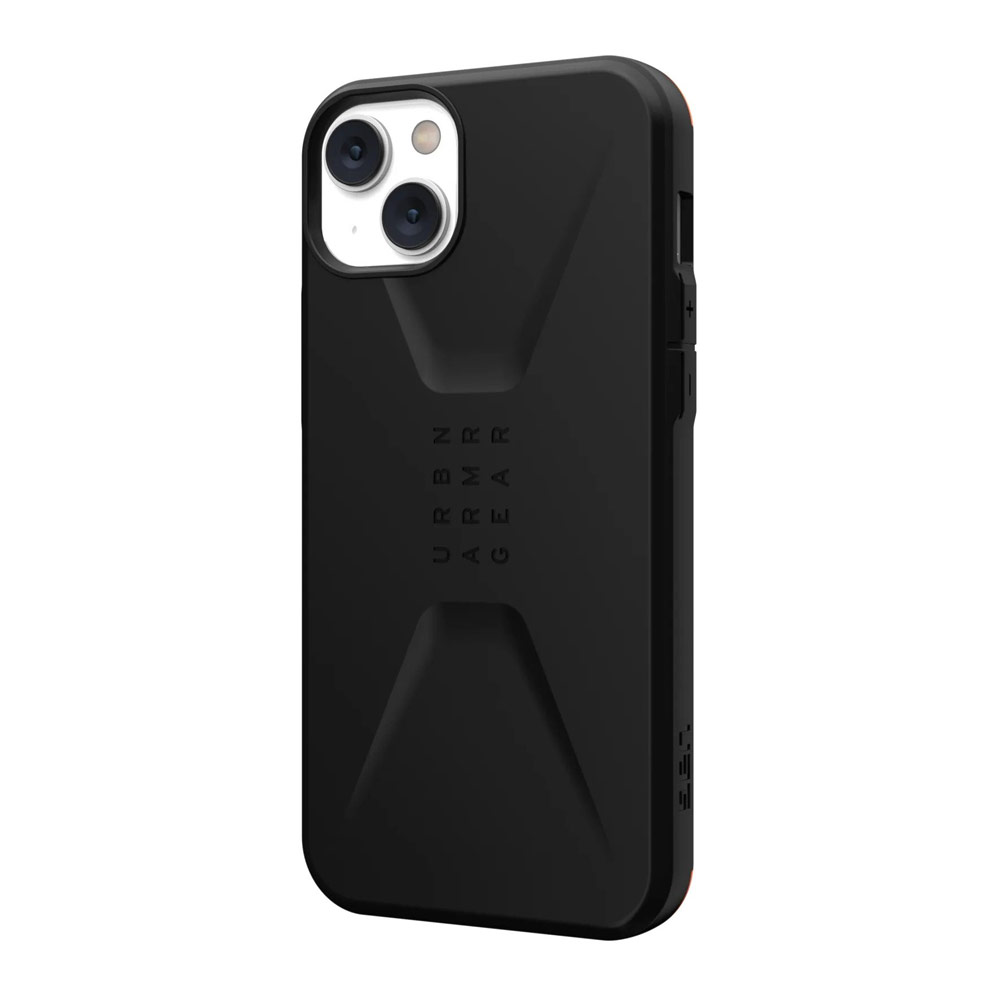 Picture of Apple iPhone 14 6.1 Case | UAG Civilian Drop Proof Protection Case for iPhone 14 6.1 (Black)