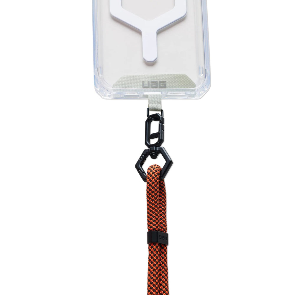 Picture of UAG Civilian Wrist Tether Lanyard Holder Link Strap for Phone case (Rust Black)