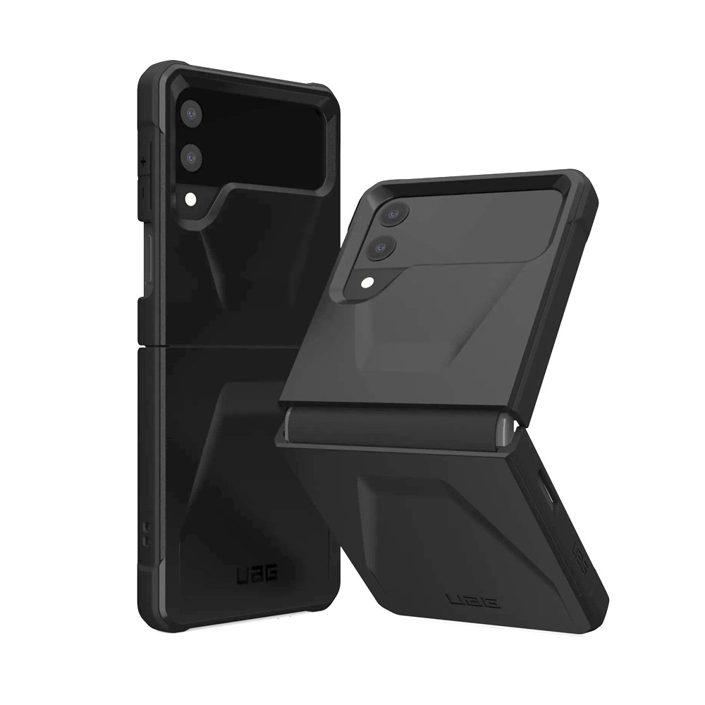 Picture of Samsung Galaxy Z Flip 4 Case | UAG Civilian Series Drop Protection Case with Hinge Protection for Samsung Galaxy Z Flip 4 (Black)