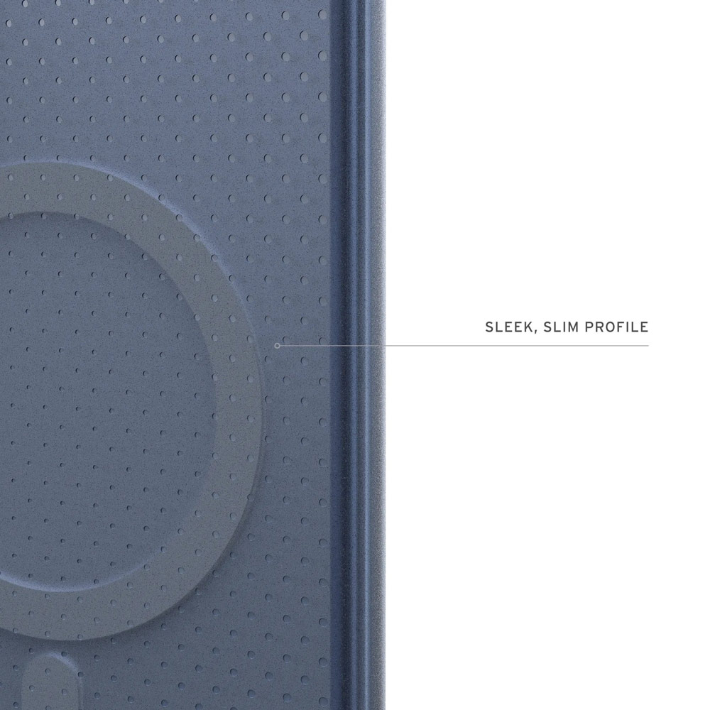 Picture of Samsung Galaxy S25 Edge Case | UAG Dot Series Lightweight PC and TPU Protection Magnetic Case for Galaxy S25 Edge (Cloud Blue)