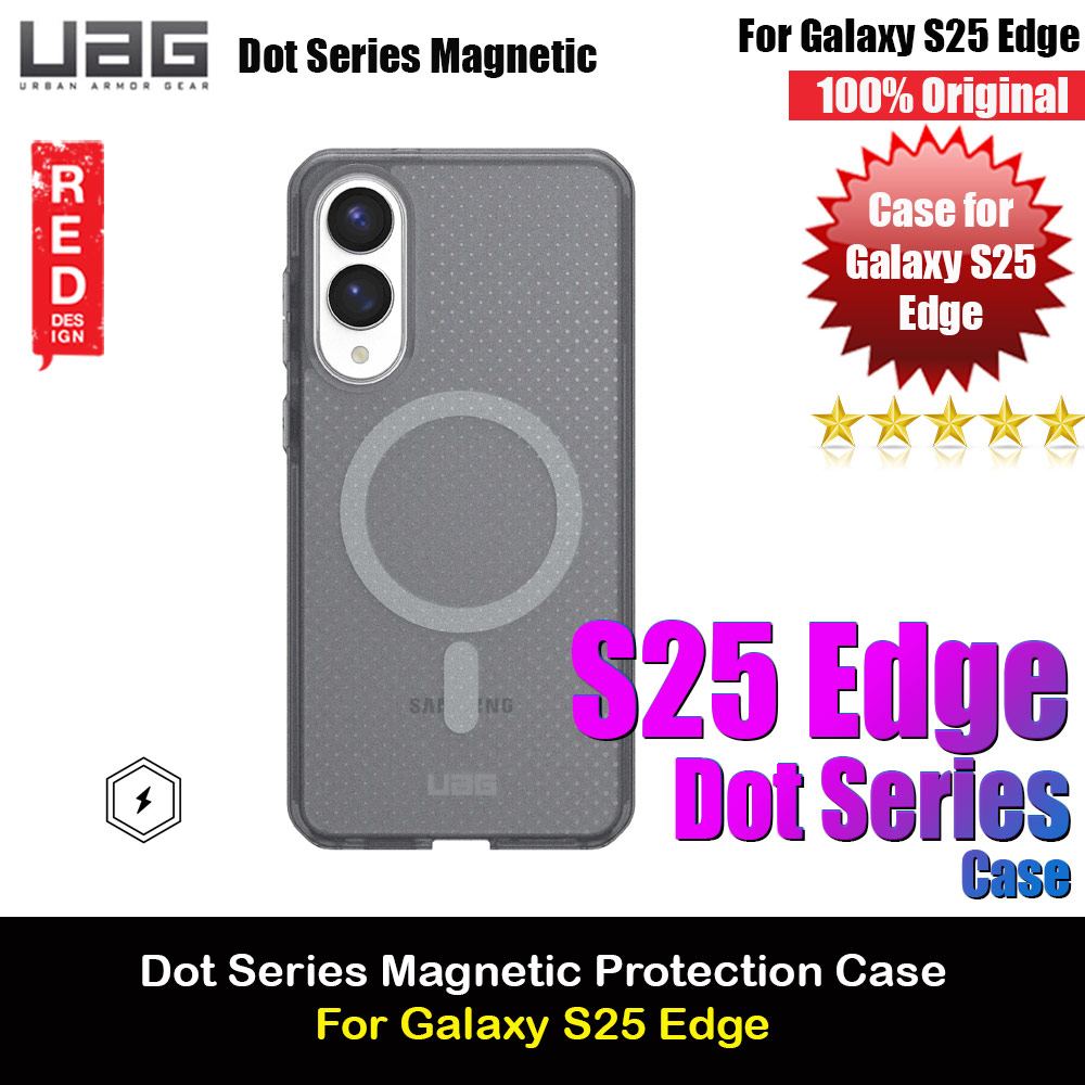 Picture of UAG Dot Series Lightweight PC and TPU Protection Magnetic Case for Galaxy S25 Edge (Ash) Samsung Galaxy S25 Edge- Samsung Galaxy S25 Edge Cases, Samsung Galaxy S25 Edge Covers, iPad Cases and a wide selection of Samsung Galaxy S25 Edge Accessories in Malaysia, Sabah, Sarawak and Singapore 