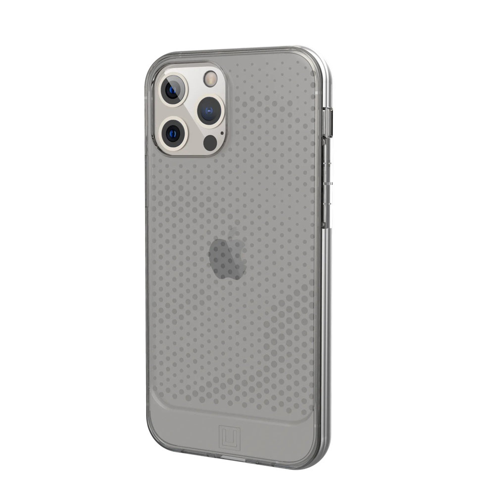 Picture of Apple iPhone 12 6.1 Case | UAG Lucent Series Protection Soft Case for iPhone 12 iPhone 12 Pro 6.1(Ash)
