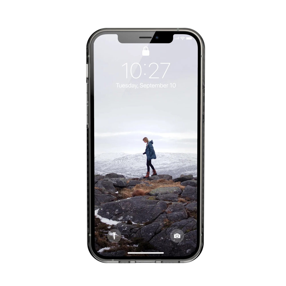 Picture of Apple iPhone 12 6.1 Case | UAG Lucent Series Protection Soft Case for iPhone 12 iPhone 12 Pro 6.1(Ash)
