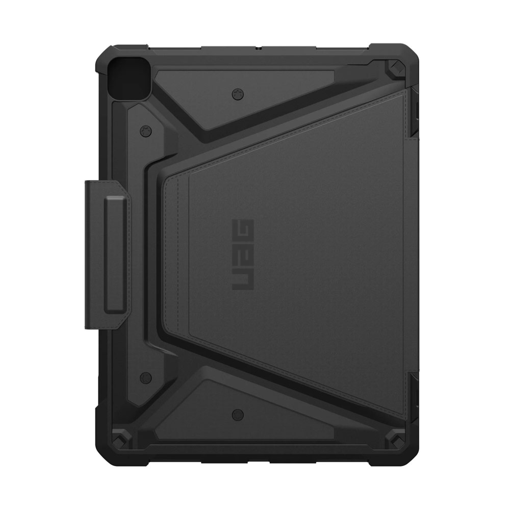 Picture of Apple iPad Pro 13 M4 2024 Case | UAG Metropolis SE Drop Protection Flip Stand Premium Case for iPad Pro 13 M4 2024 7th Gen (Black)