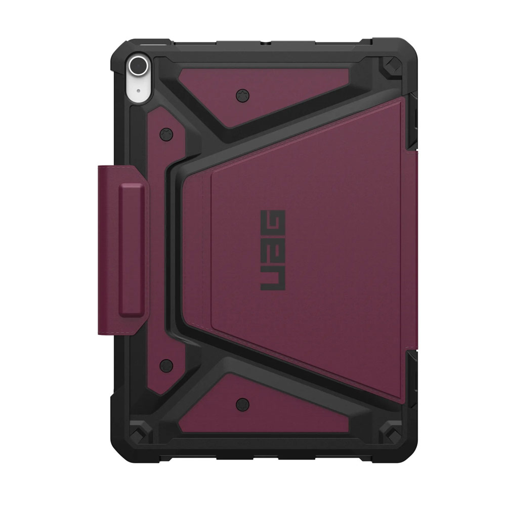Picture of Apple iPad Air 13 M2 2024 Case | UAG Metropolis SE Drop Protection Flip Stand Premium Case for iPad 13 M42 2024 6th Gen (Bordeaux)
