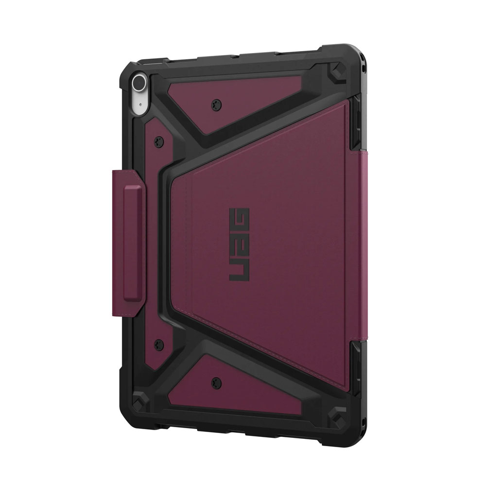 Picture of Apple iPad Air 13 M2 2024 Case | UAG Metropolis SE Drop Protection Flip Stand Premium Case for iPad 13 M42 2024 6th Gen (Bordeaux)