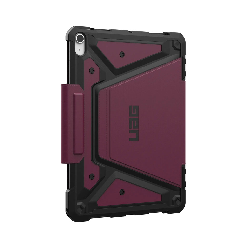 Picture of Apple iPad Air 13 M2 2024 Case | UAG Metropolis SE Drop Protection Flip Stand Premium Case for iPad 13 M42 2024 6th Gen (Bordeaux)