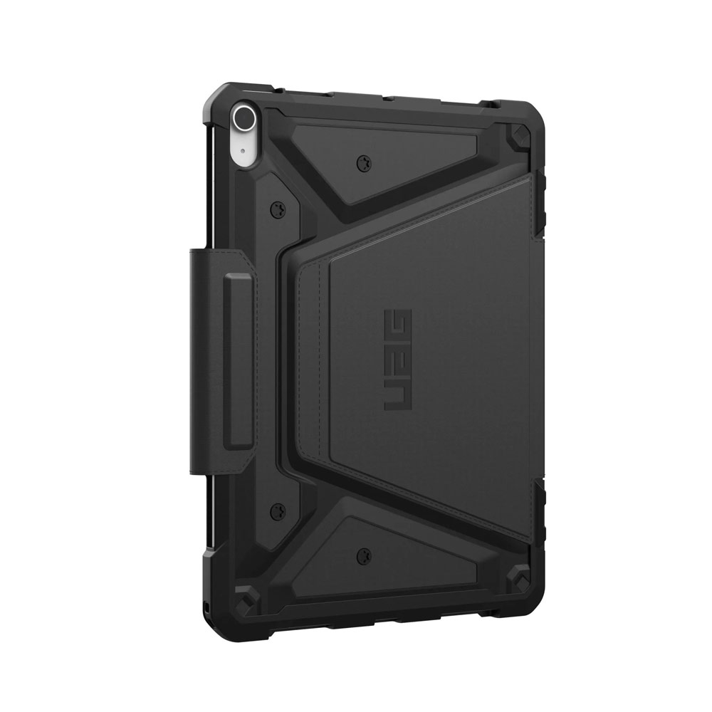 Picture of Apple iPad Air 13  M2 2024 Case | UAG Metropolis SE Drop Protection Flip Stand Premium Case for iPad 13 M42 2024 6th Gen (Black)