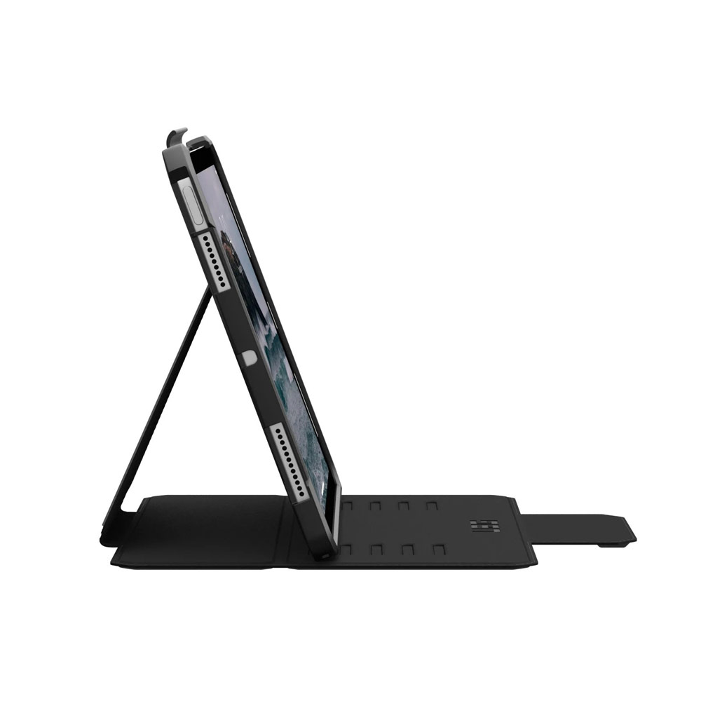 Picture of Apple iPad Air 13  M2 2024 Case | UAG Metropolis SE Drop Protection Flip Stand Premium Case for iPad 13 M42 2024 6th Gen (Black)