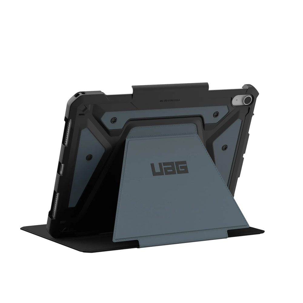 Picture of Apple iPad Air 13  M2 2024 Case | UAG Metropolis SE Drop Protection Flip Stand Premium Case for iPad 13 M42 2024 6th Gen (Cloud Blue)