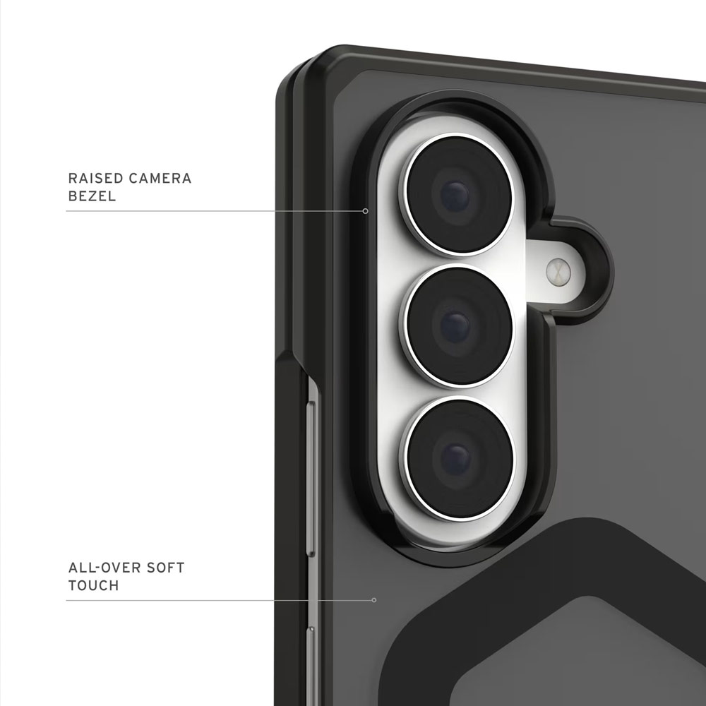 Picture of Samsung Galaxy Z Fold 8 Ultra Case | UAG Galaxy Z Fold 8 Ultra Case Mouve Slim Lightwight Protection Magnetic Case Cover Casing with Camera Protection Bezel Design (Ash)